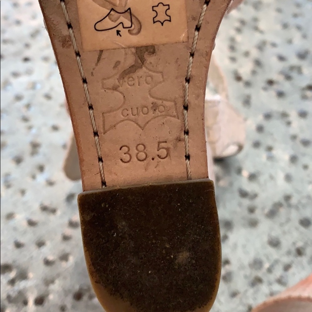 Alice + Olivia Pink and Beige Wedges - Picture 3 of 4
